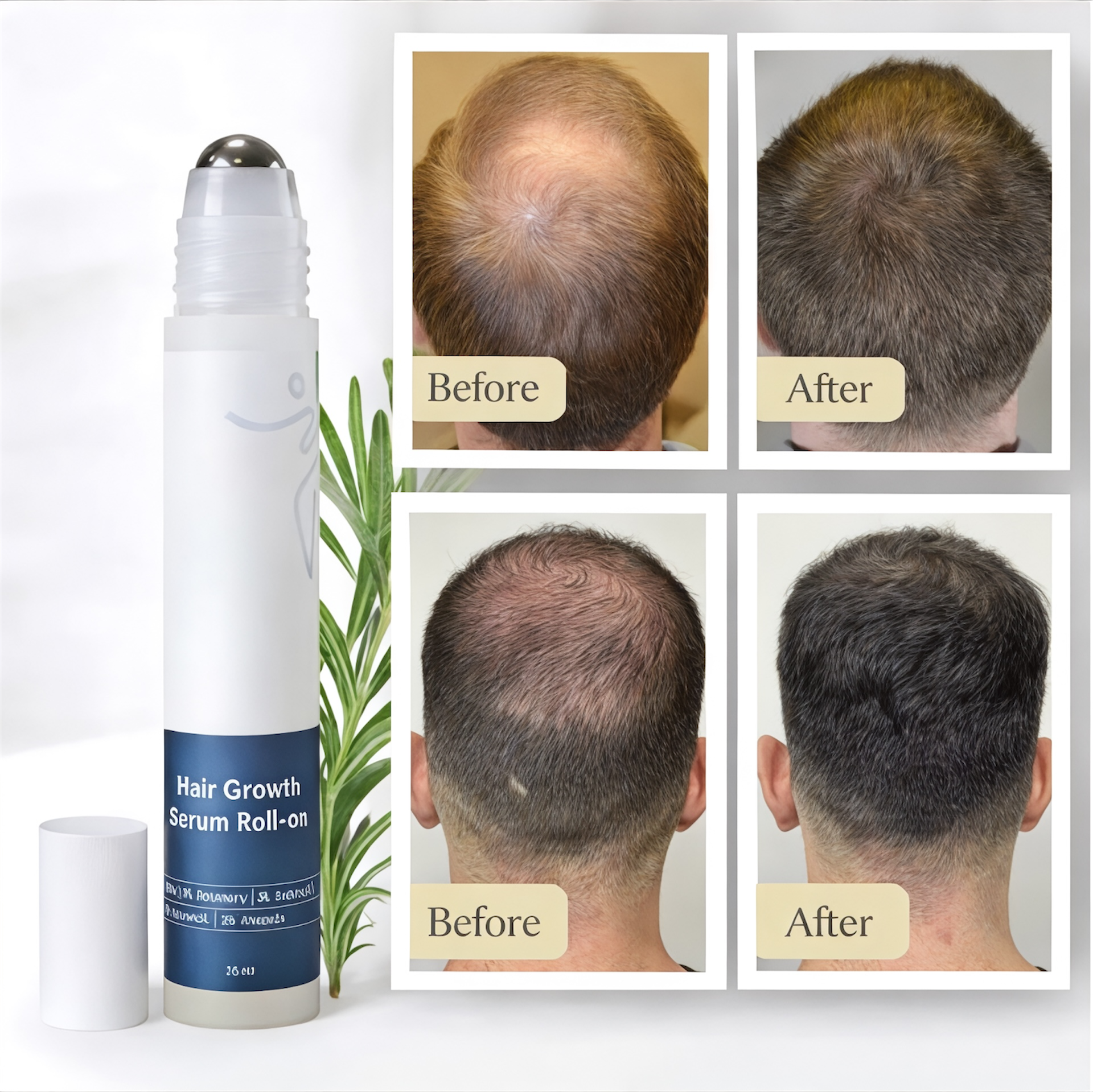 Hair Regrowth Serum for Thicker, Healthier Hair Growth